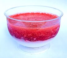 Панна Котта клубничная