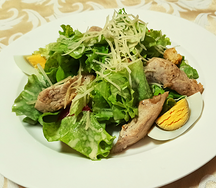 Салат Цезарь с курицей