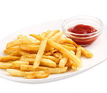 Картофель фри с кетчупом