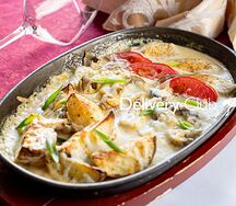 Русская сковородка со свининой