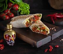 Шаурма Супер острая со свининой