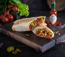 Шаурма Мексиканская со свининой