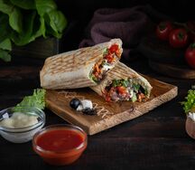 Шаурма Греческая с курицей