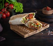 Шаурма Сухая с курицей