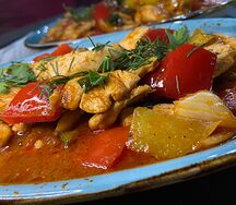 Жаркое с курицей