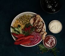 Поке с курицей