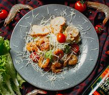 Цезарь с креветками