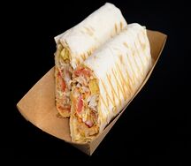 Шаверма с запеченной свининой