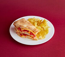 Панини с курицей карри