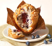 Черничный маффин