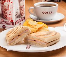 Панини с индейкой и сыром