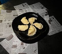 Вареники с картофелем