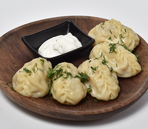 Манты с мясом