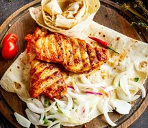 Шашлык из курицы по-сербски