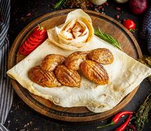 Картофель на мангале
