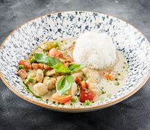 Тайский карри с курицей