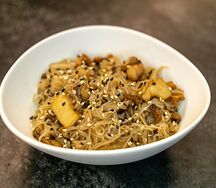 Фунчоза с овощами