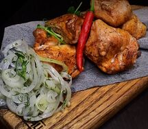 Шашлык из куриного филе