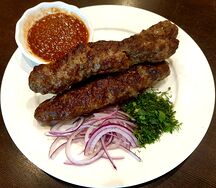 Люля-кебаб с бараниной