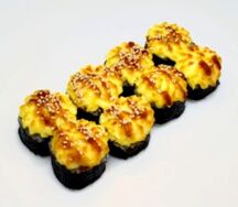 Запеченный ролл с овощами