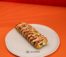 Японский хот-дог с креветкой