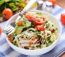 Салат Летний с растительным маслом