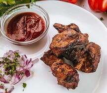 Шашлык из cвинoй шеи