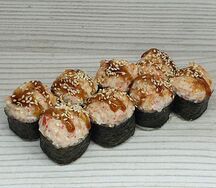 Запечённые с тигровой креветкой