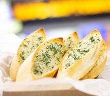 Чесночная гренка