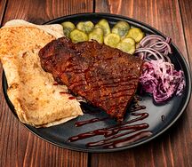 Свиные рёбрышки BBQ