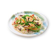 Салат с фунчозой и курицей