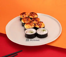 Запеченный с кальмаром