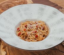Паста с креветками