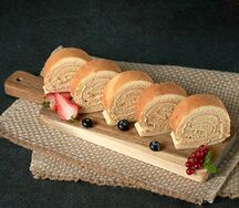 Рулет с масляным кремом