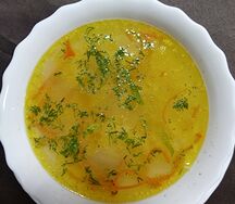 Куриный суп с лапшой