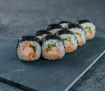 Хосомаки с креветкой