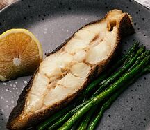 Палтус запеченный 