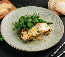 Лазанья с филе Дорадо