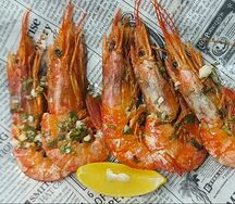 Лангустины жареные 