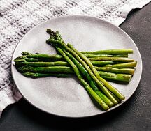 Спаржа гриль