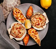 Малый сет с устрицами