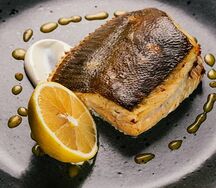 Камбала запеченная