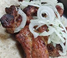 Шашлык cвинoй (шейка)