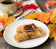 Блинчики с бананом и Нутеллой