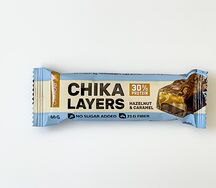Батончик протеиновый Chika layers Hazlnut & Caramel