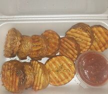 Картофель на мангале