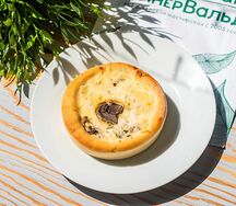 Мини-пицца с грибами