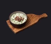 Окрошка с фермерской говядиной 