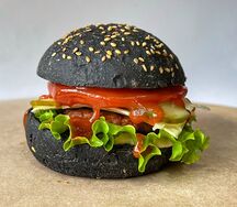 Black burger L