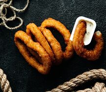 Кольца кальмара в кляре